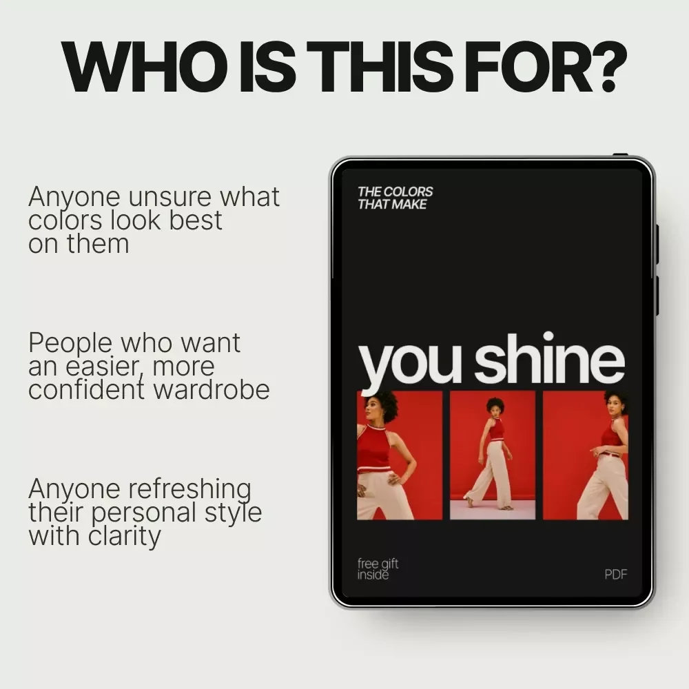 The Colors That Make You Shine – A Personal Color Guide to What Colors Look Good on Me | Digital Download Style Guide