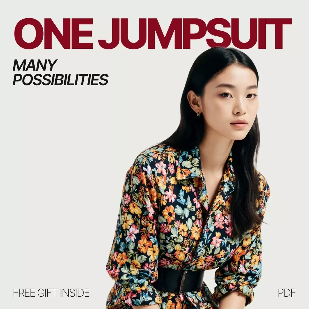 One Jumpsuit Many Possibilities – Styling Guide | How to Style a Jumpsuit for Work and Leisure | Versatile Outfit Planning Digital Download