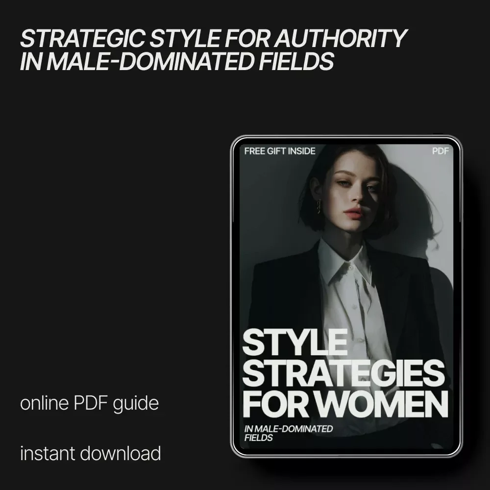 Style Strategies for Women in Male-Dominated Fields – Strategic Power Dressing Ebook | Style for Women in Male Dominated Fields | Professional Workwear Guide