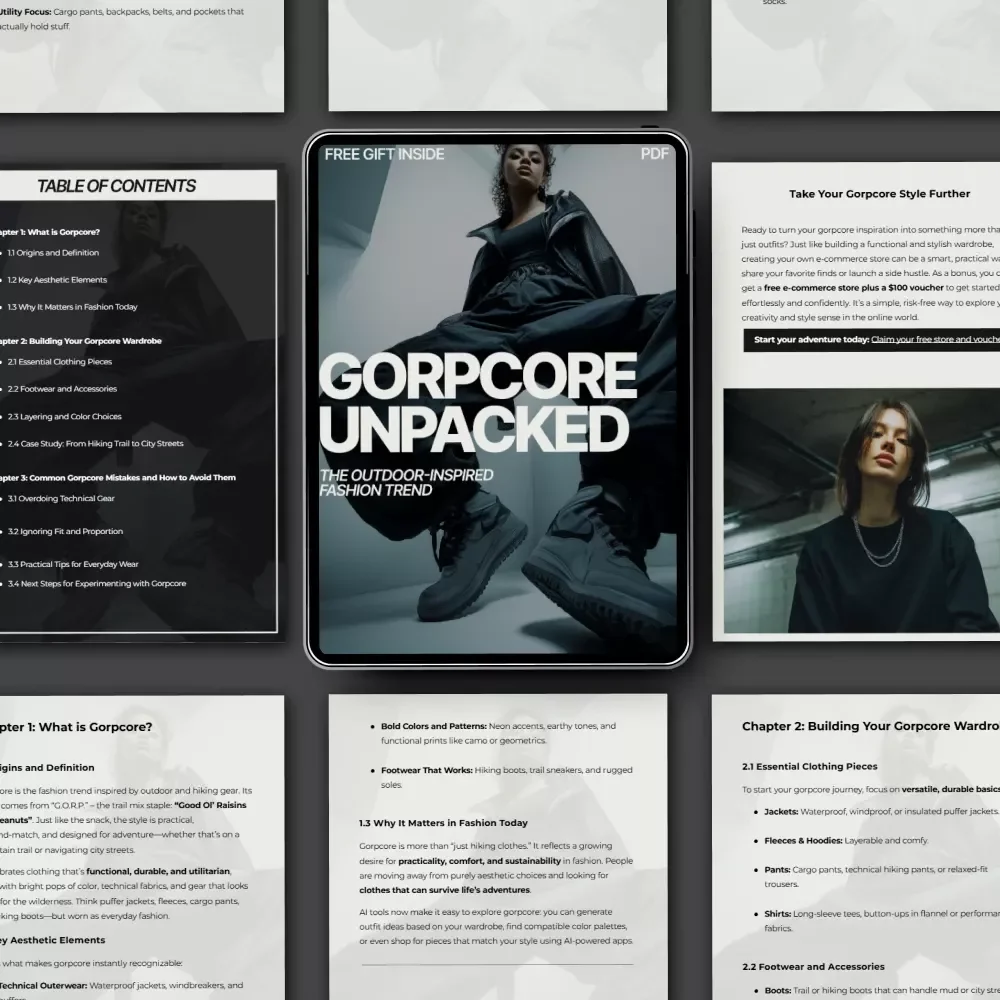 Gorpcore Unpacked: The Outdoor-Inspired Fashion Trend – Complete Guide to what is gorpcore style, Wardrobe Building, Styling Tips & Future of Gorpcore