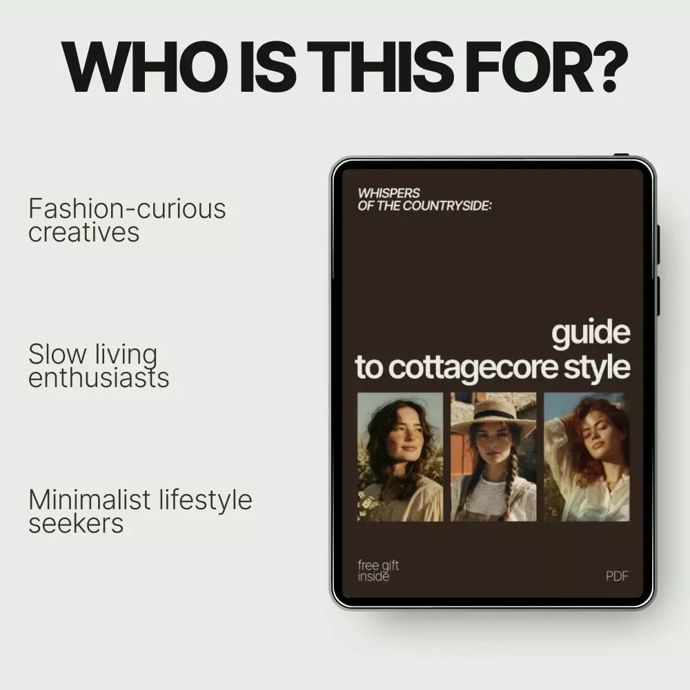 Whispers of the Countryside: Guide to Cottagecore Style – What Is Cottagecore and How to Dress It | Romantic Cottagecore Fashion Guide