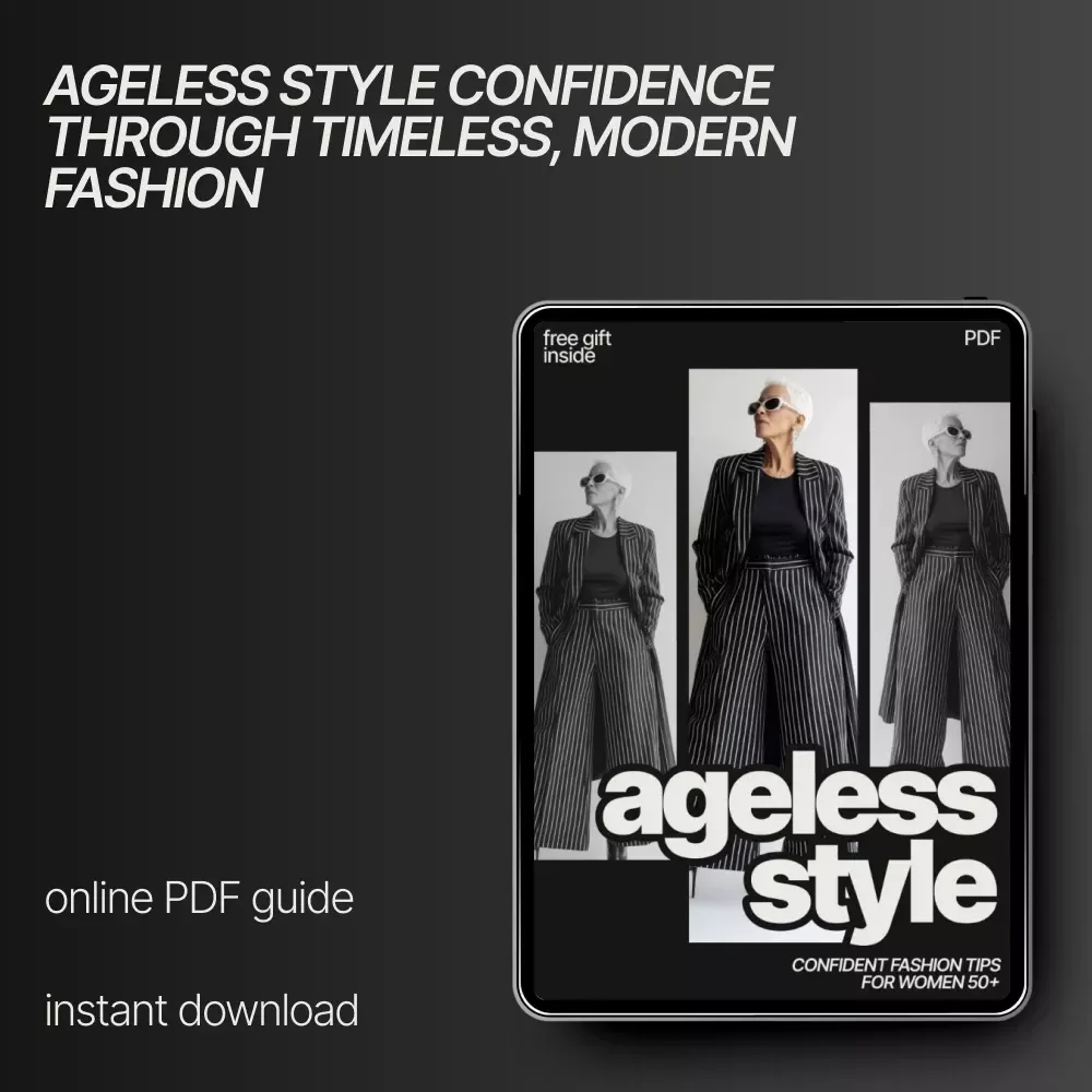 Ageless Style: Confident Fashion Tips for Women 50+ – Digital Guide with Timeless Wardrobe Essentials, Modern Styling Advice & Style Tips for Women Over 50