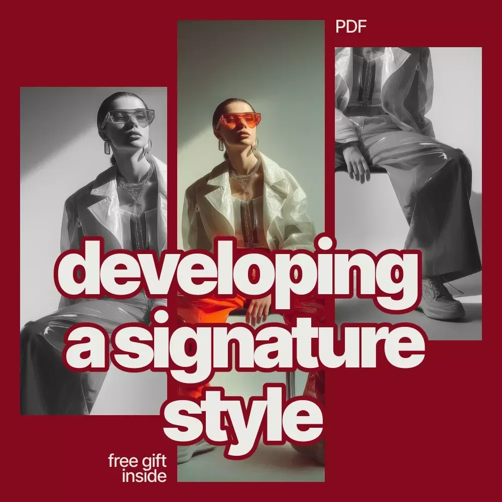 Developing a Signature Style – Personal Style Guide, Wardrobe Essentials eBook, Fashion Identity Workbook, Digital Download