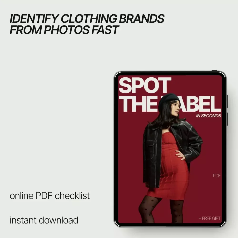 Spot the Label in Seconds – AI Clothing Brand Finder Checklist | Identify Fashion Brands from Photos Fast