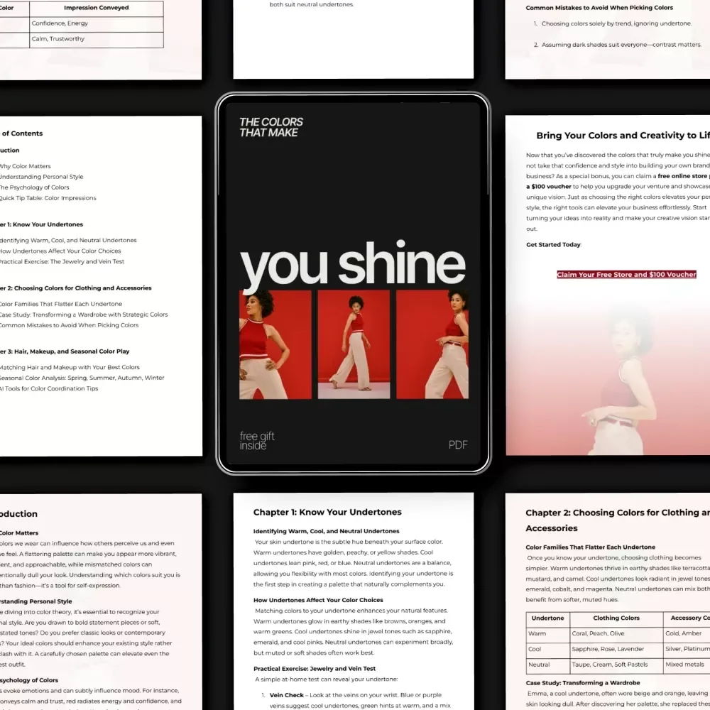 The Colors That Make You Shine – A Personal Color Guide to What Colors Look Good on Me | Digital Download Style Guide