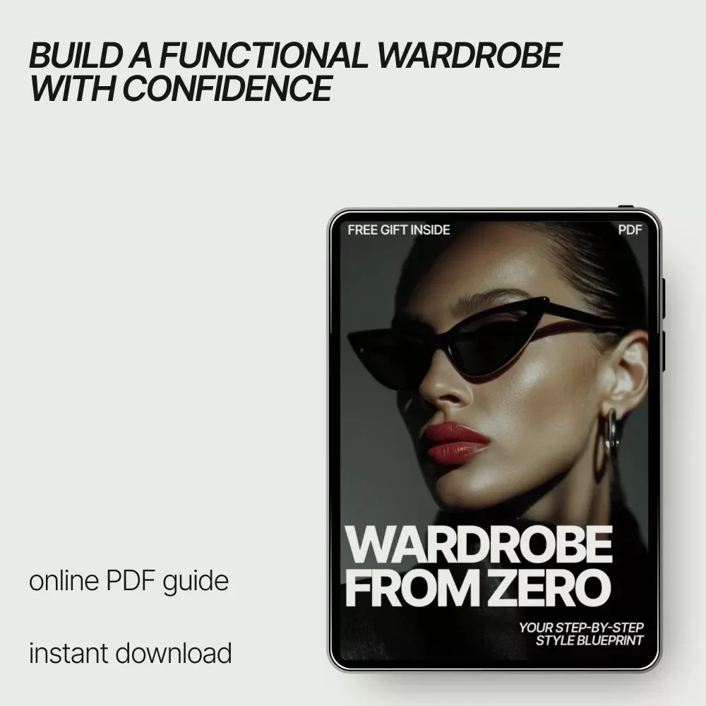 Wardrobe from Zero: Your Step-by-Step Style Blueprint – Ebook Guide on How to Build a Wardrobe from Scratch, Capsule Closet, Smart Shopping & Personal Style