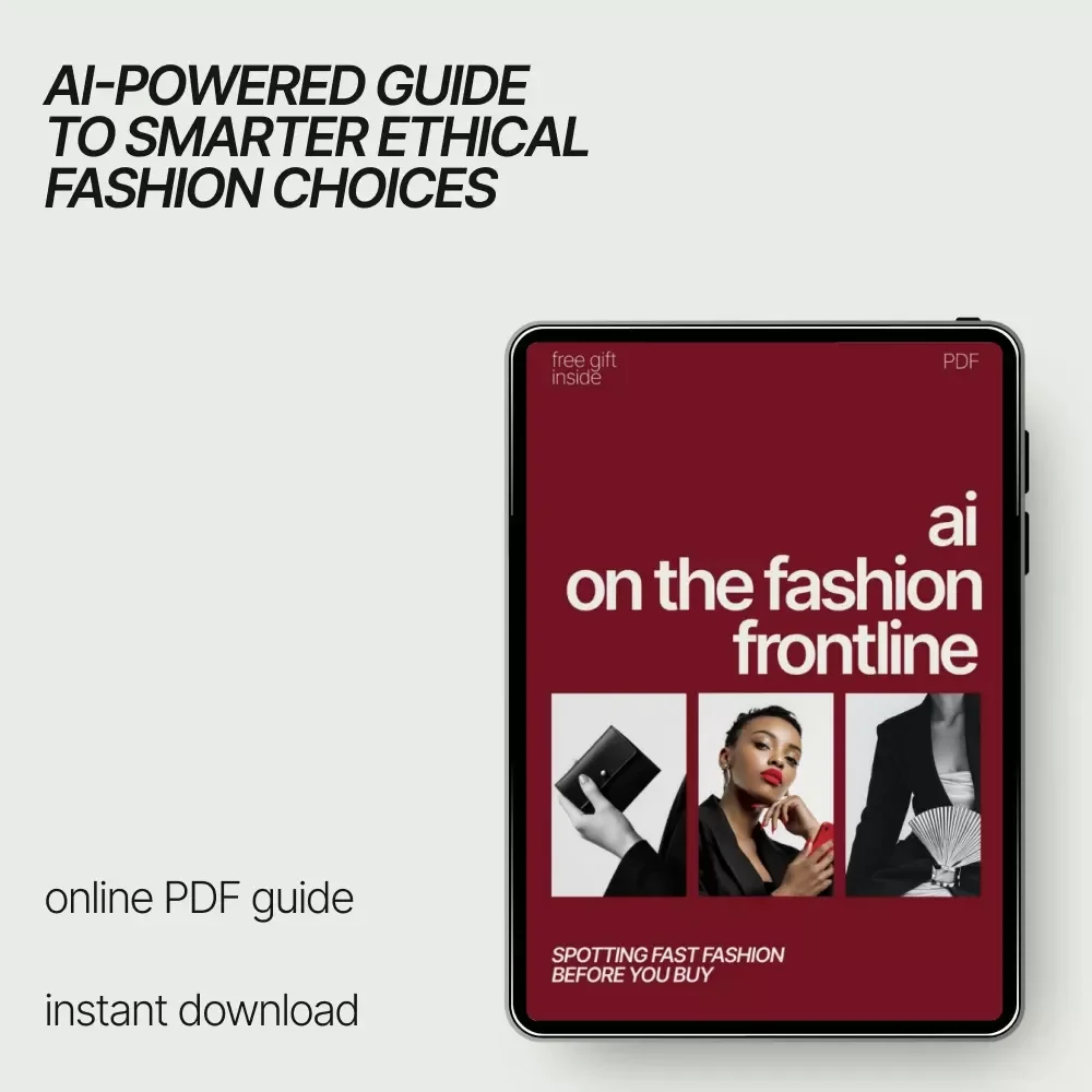 AI on the Fashion Frontline: Spotting Fast Fashion Before You Buy | Conscious Shopping Guide | AI for Identifying Fast Fashion Brands to Avoid