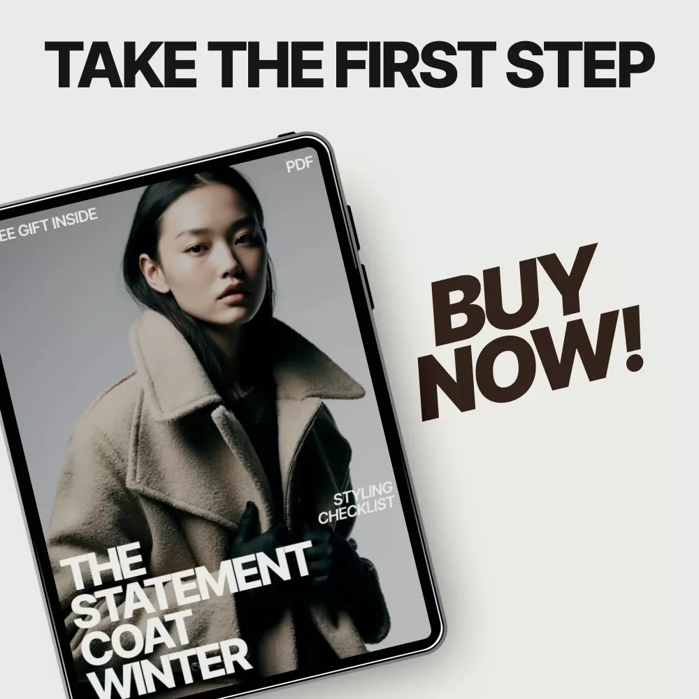 The Statement Coat Winter Styling Checklist – Winter Outfit Guide, Statement Coat Styling, Digital Fashion Checklist, Capsule Wardrobe Tool