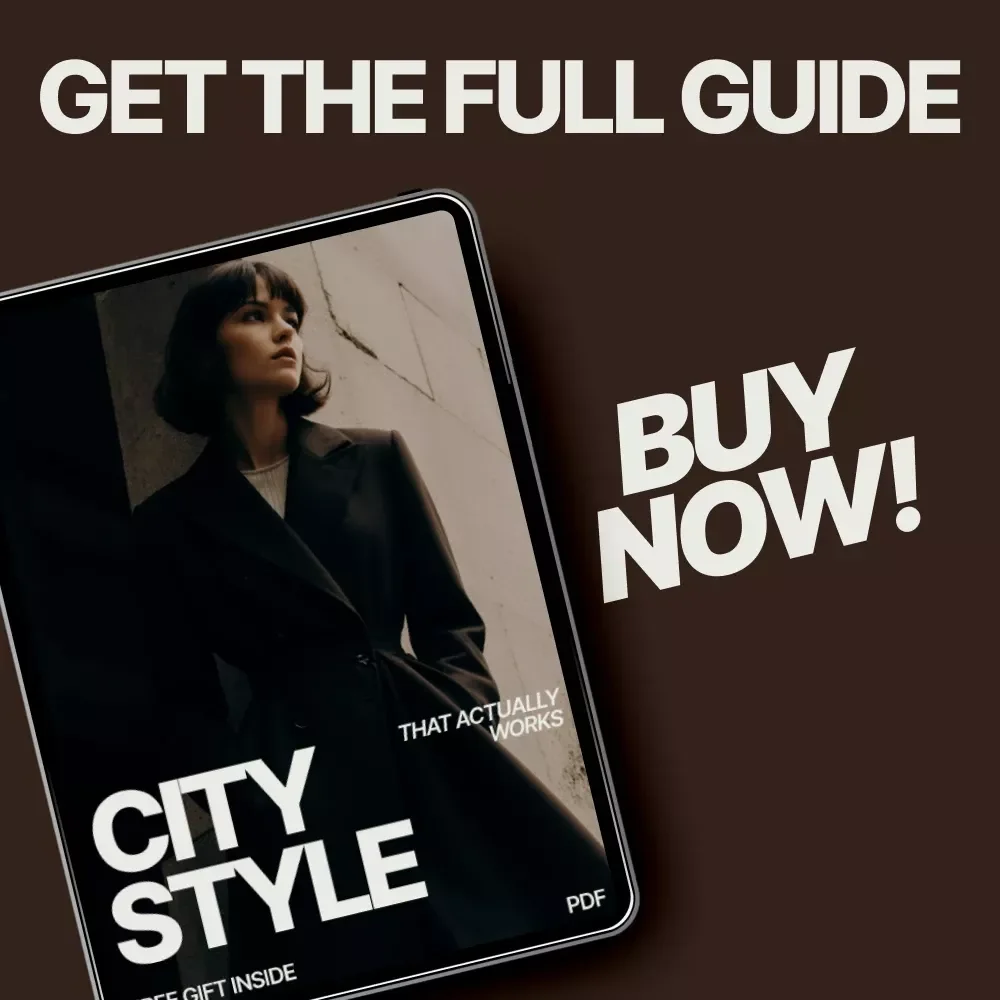 City Style That Actually Works – A Practical Urban Fashion eBook | How to Style Outfits for City Life with Confidence