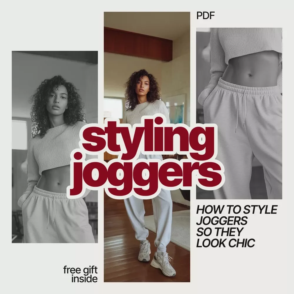 The Art of Styling Joggers | Modern Everyday Fashion Digital Download