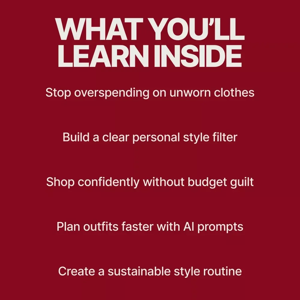 Smart Style Spend – A Practical Style Guide on How to Balance Style and Budget Effectively | Digital Download for Smarter Fashion Spending