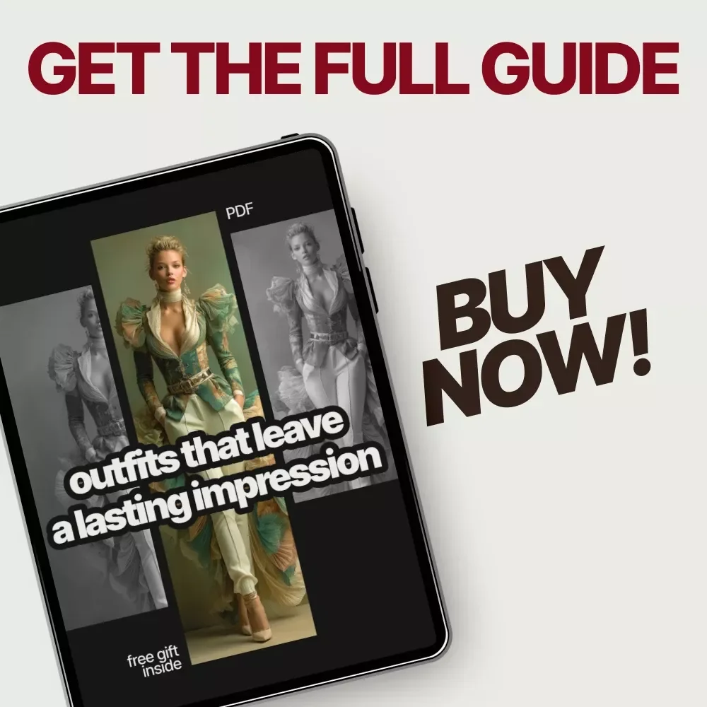 Outfits That Leave a Lasting Impression – Digital Style Guide, Personal Branding Fashion eBook, First Impression Outfit Checklist, AI Styling Guide