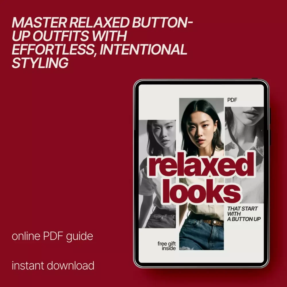 Relaxed Looks That Start With a Button Up – Casual Style Guide for Everyday Outfits | how to style a button-up shirt for casual outfits