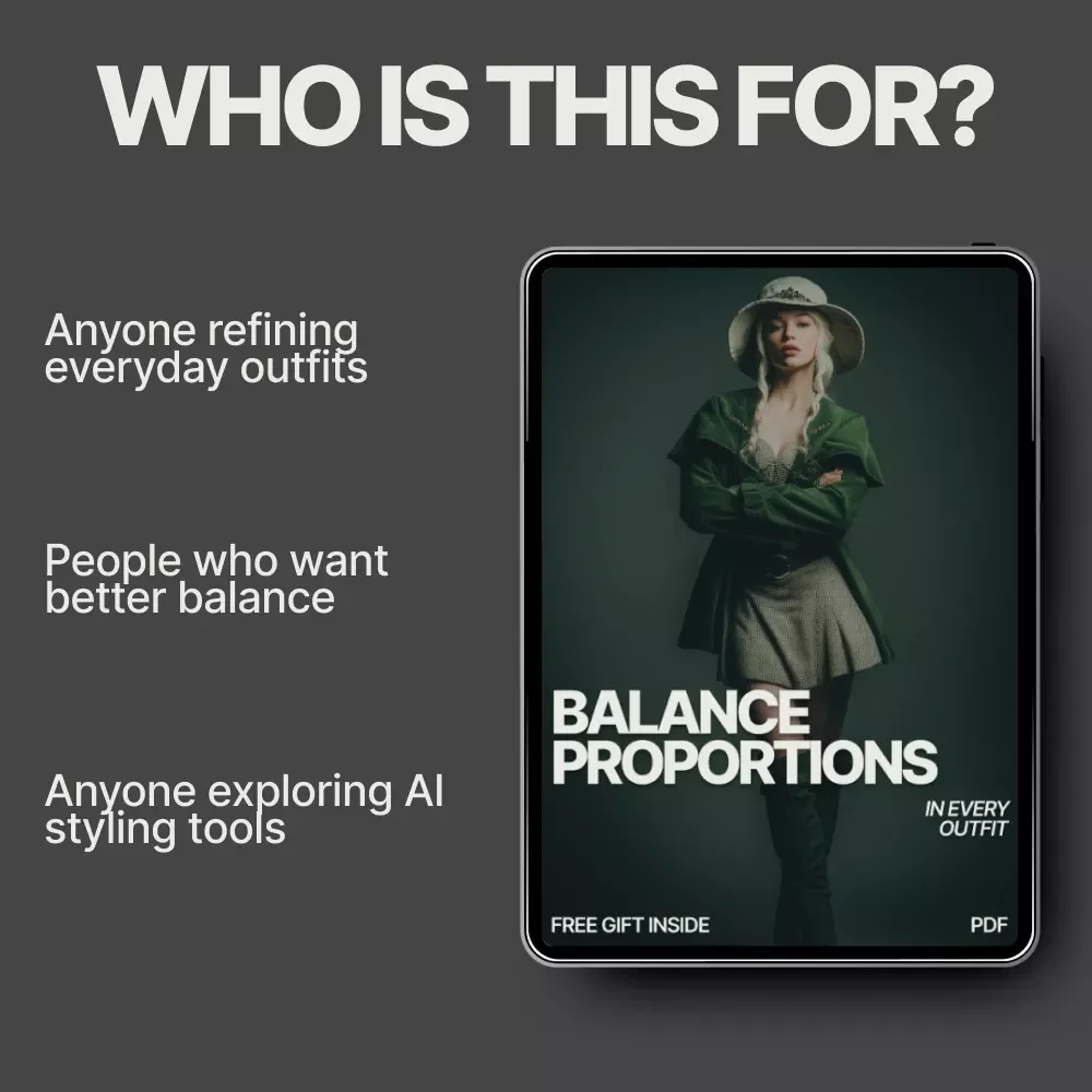 Balance Proportions in Every Outfit | Style Guide for How to Balance Proportions in Outfits | Digital Fashion Guide