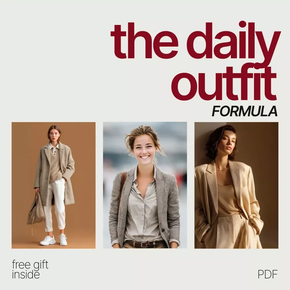 The Daily Outfit Formula – Time-Saving Outfit Checklist | Simple Style System That Explains what outfit formulas save time daily | Digital Download