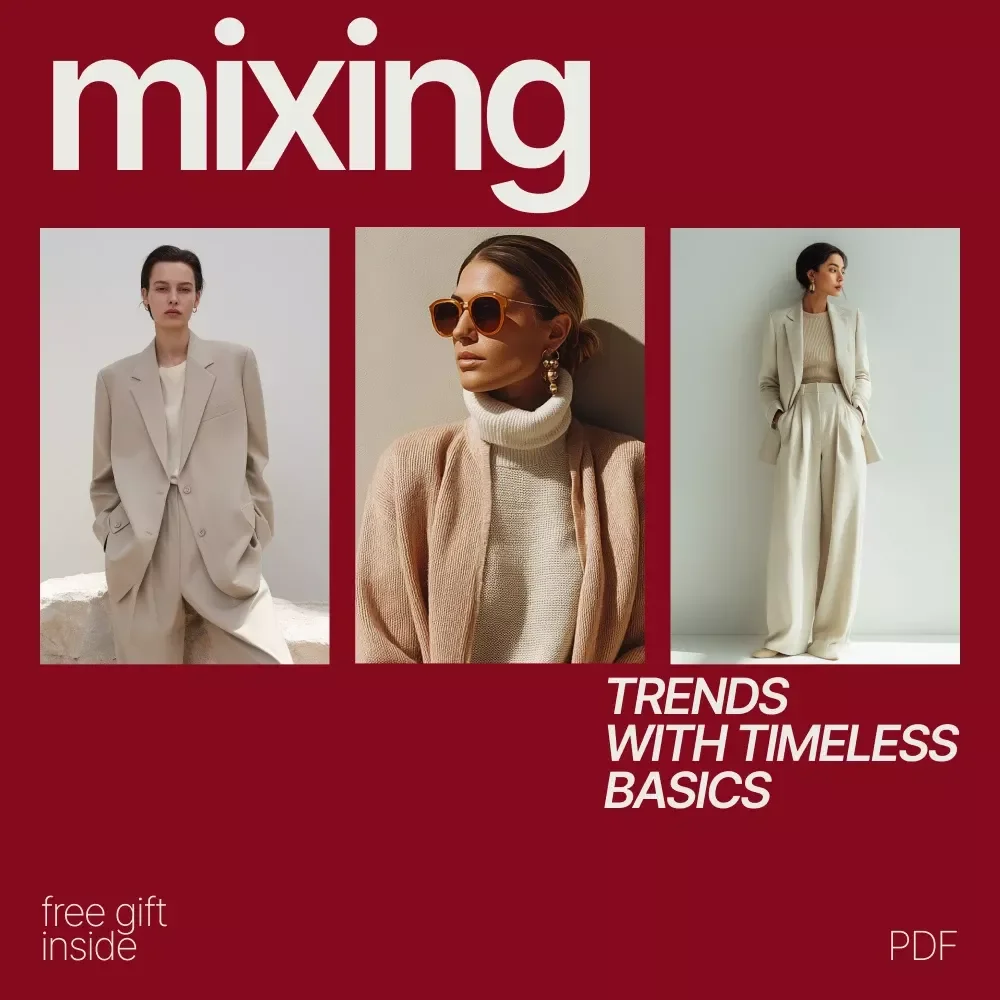 Mixing Trends With Timeless Basics: A Guide to Blending Trend Pieces with Essentials for Effortless Style
