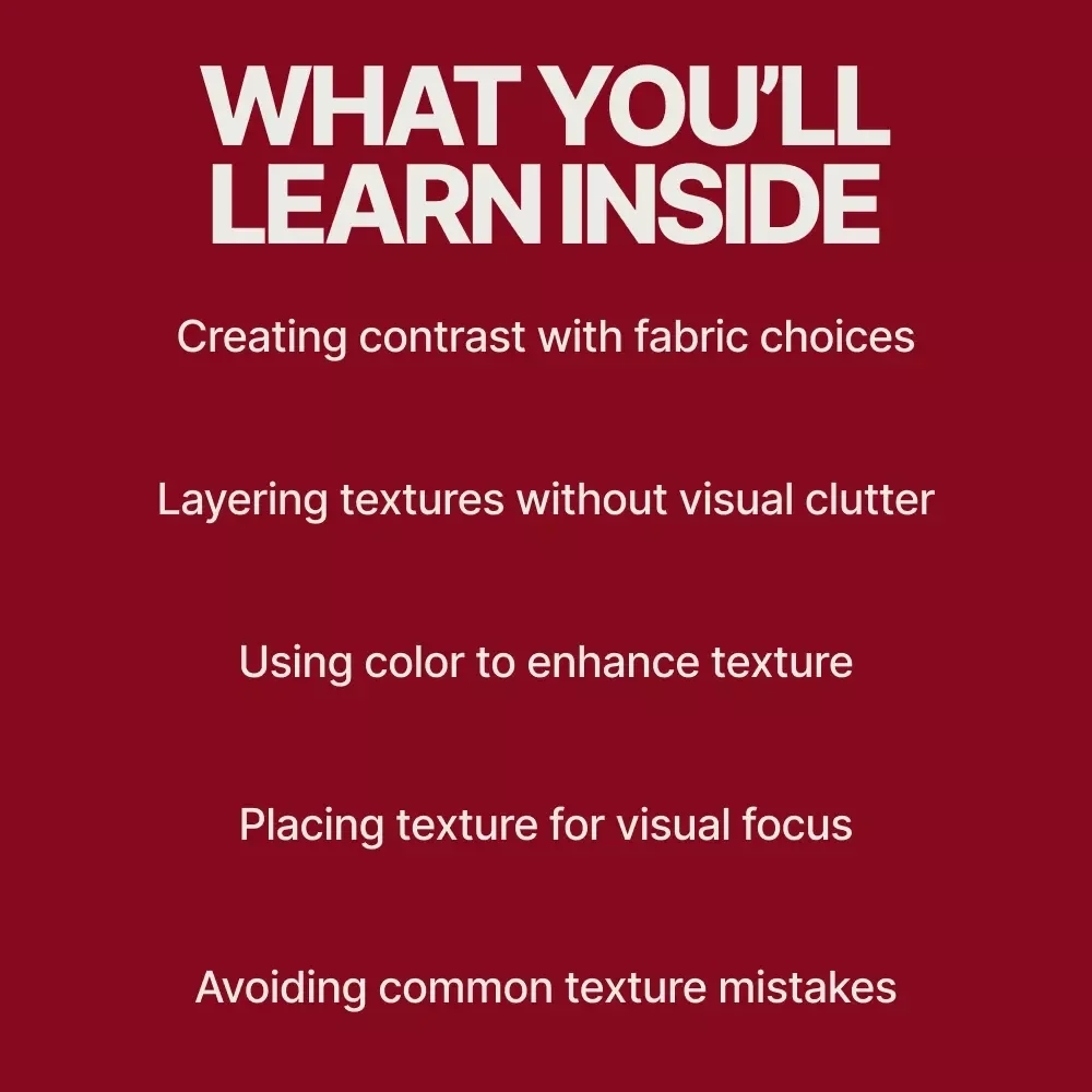 Texture That Talks: A Style Guide on How to Make Outfit Textures Pop | Fashion Texture Styling eBook | Layering, Fabric Contrast & Visual Balance