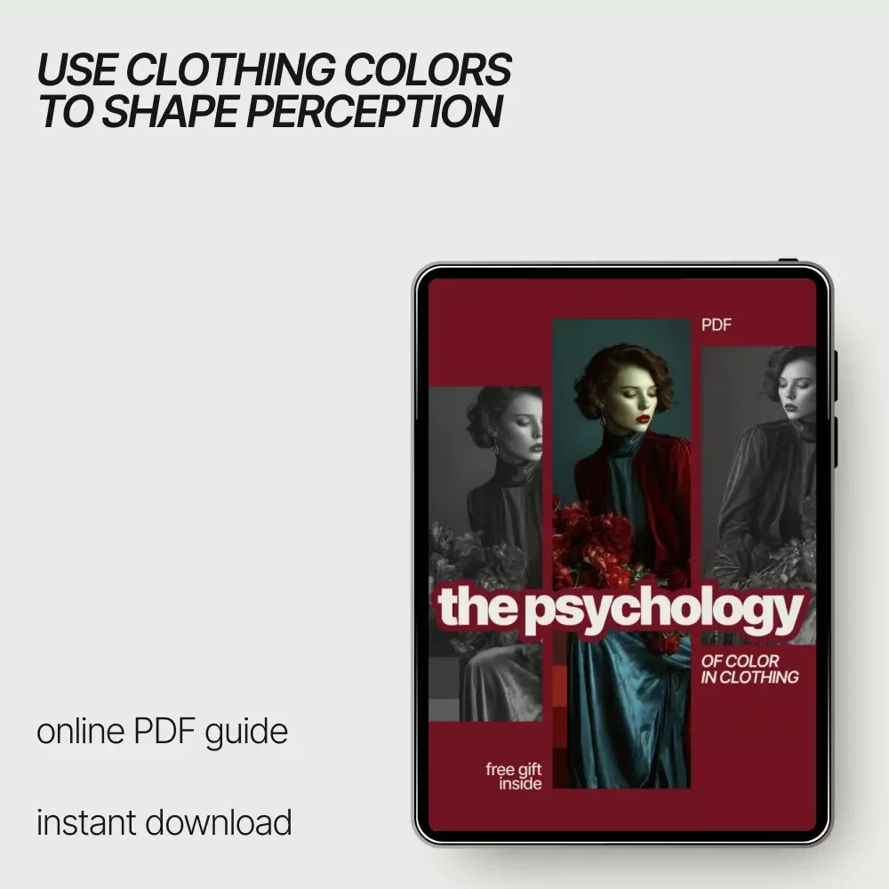 The Psychology of Color in Clothing | Practical Fashion Psychology Ebook Guide | Psychology of Color in Clothing