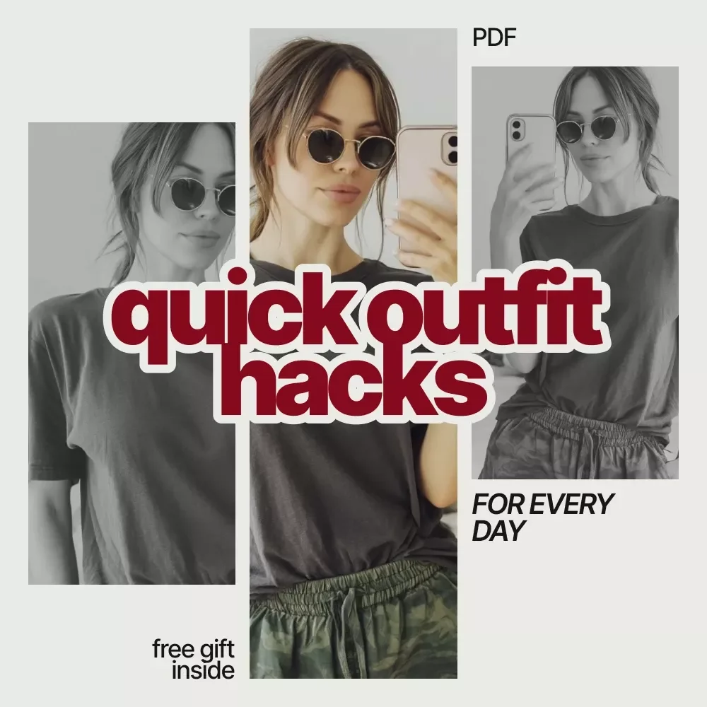 Quick Outfit Hacks for Every Day | Easy Style Guide with quick outfit hacks for Busy Women, Work, Travel & Casual Looks