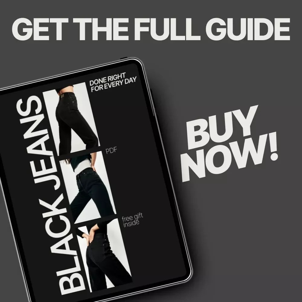 Black Jeans Done Right for Every Day | How to Style Black Jeans for Work and Casual | Effortless Office to Weekend Style Guide