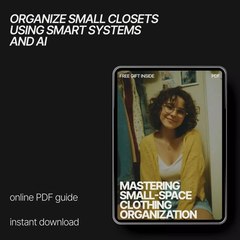Mastering Small-Space Clothing Organization – Practical Guide for How to Organize Clothes in a Small Closet | Digital Download
