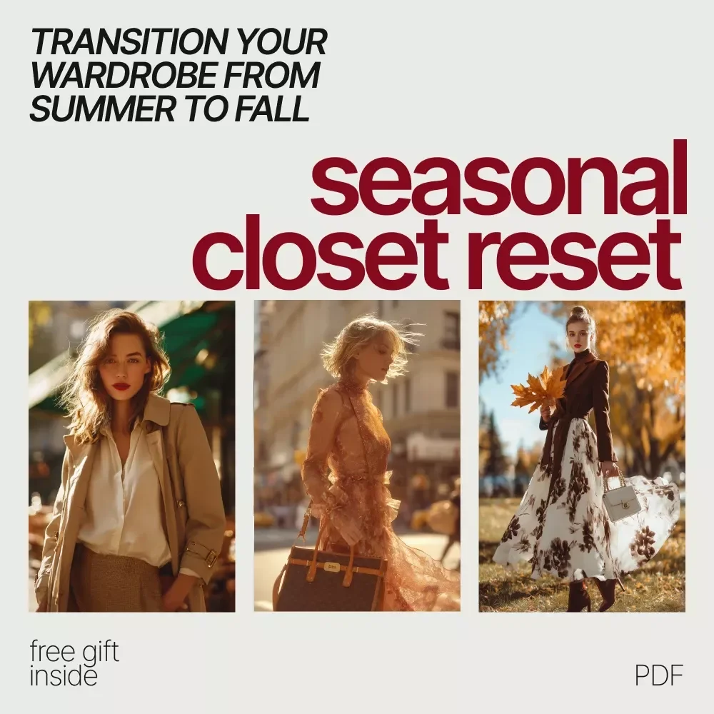 Transition Your Wardrobe From Summer to Fall – Style Guide for How to Transition Wardrobe From Summer to Fall | Seasonal Closet Reset & Layering Tips
