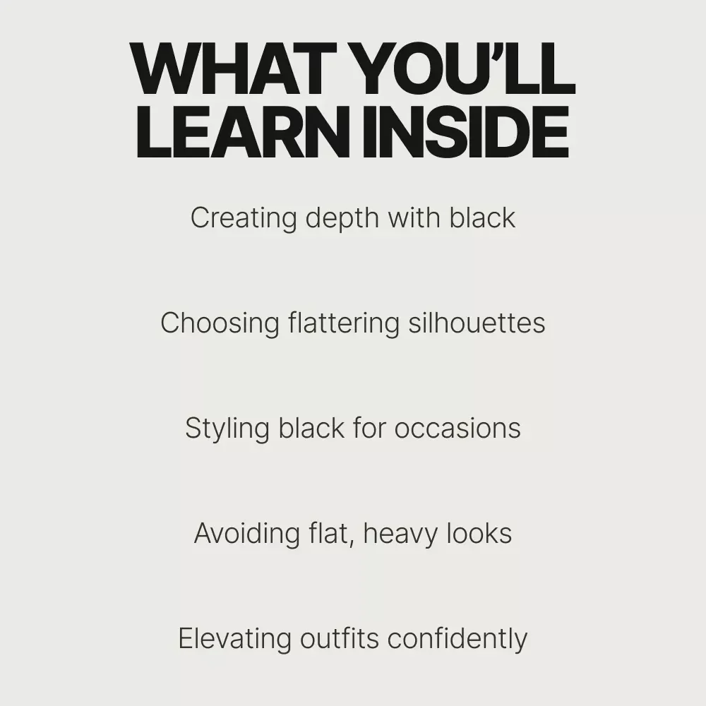 Effortless Elegance in Black – A Complete Style Guide on How to Wear the Color Black Head to Toe with Confidence, Fit, and Modern Versatility