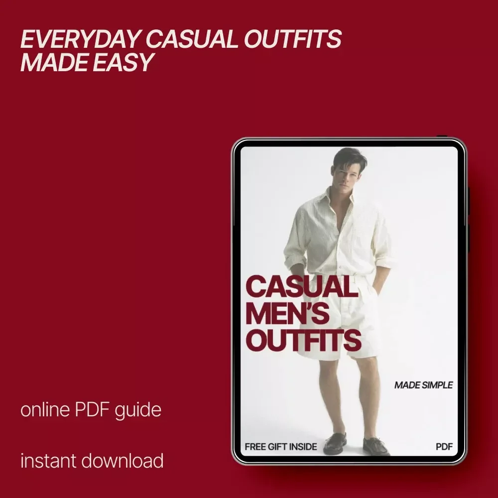 Casual Men’s Outfits Made Simple – Everyday Style eBook for Effortless Looks, Casual Men Outfits for Daily Wear, Modern Wardrobe Guide