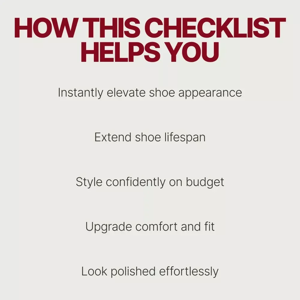 Make Your Shoes Look Expensive – Chic Checklist Guide | how to make cheap shoes look expensive | Easy Style & Care Tips Digital Download