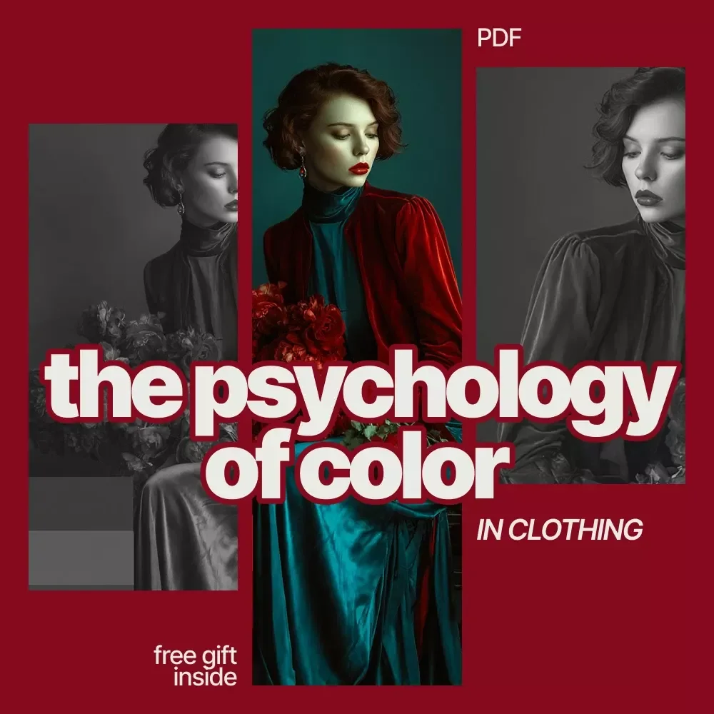 The Psychology of Color in Clothing | Practical Fashion Psychology Ebook Guide | Psychology of Color in Clothing