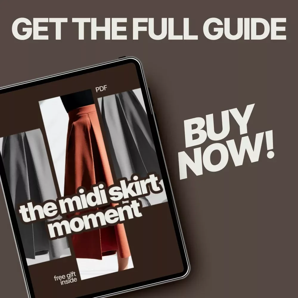 The Midi Skirt Moment | A Complete Guide on How to Style Midi Skirts for Every Body & Lifestyle