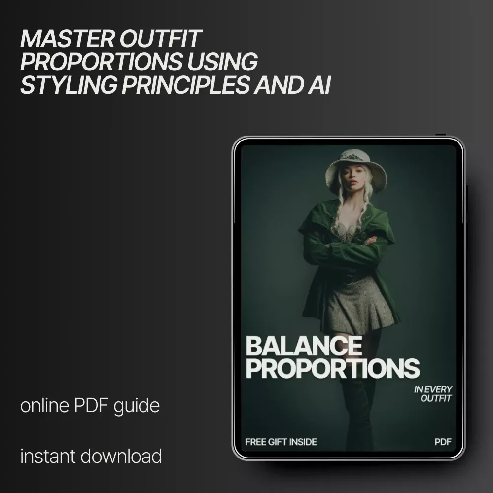 Balance Proportions in Every Outfit | Style Guide for How to Balance Proportions in Outfits | Digital Fashion Guide