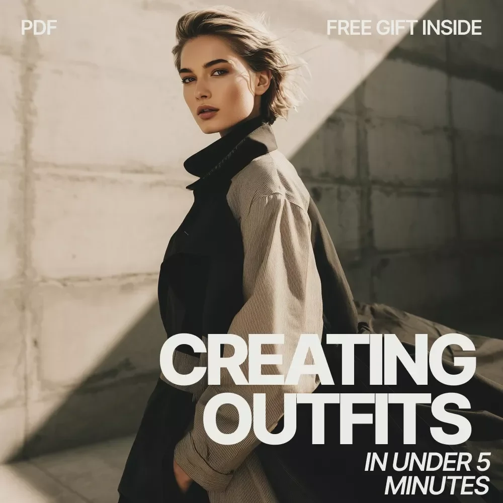 Creating Outfits in Under 5 Minutes – Easy Styling Guide, Capsule Wardrobe Planner, Everyday Outfit Formula eBook, Digital Fashion Checklist