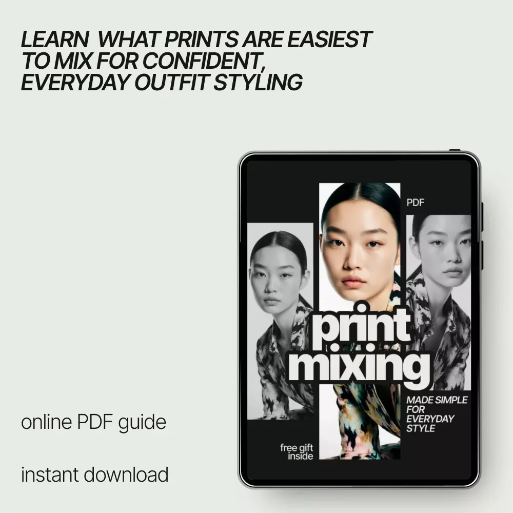 Print Mixing Made Simple for Everyday Style – Digital Style Guide Answering what prints are easiest to mix