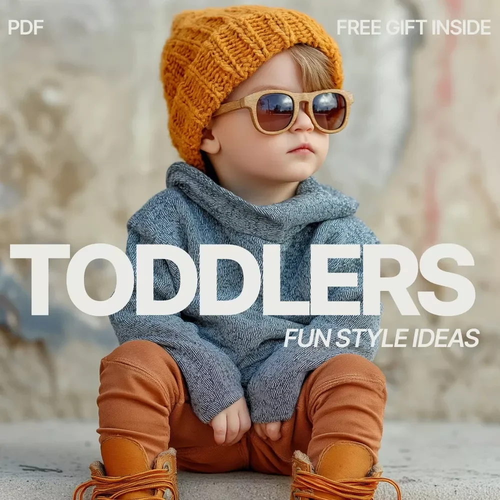Fun Style Ideas for Toddlers – Toddler Fashion Guide eBook, Creative Outfit Planning for Parents, Digital Download