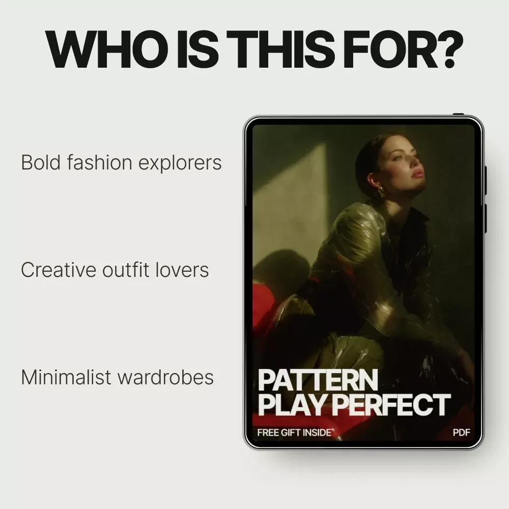 Pattern Play Perfect – How to Mix Patterns Without Clashing | Digital Style Guide eBook for Confident Outfit Styling