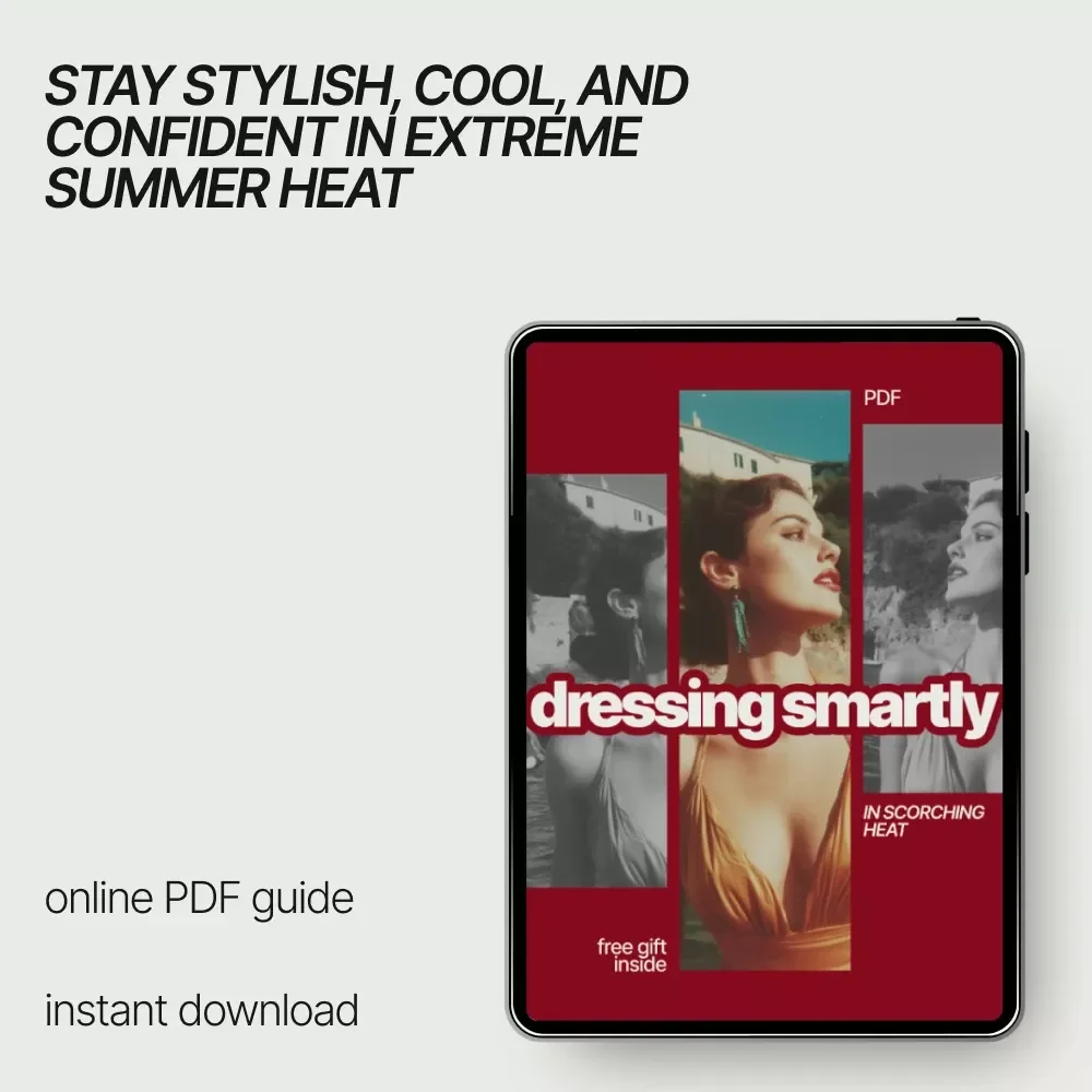 Dressing Smartly in Scorching Heat – Ebook Guide on How to Dress Stylishly in Hot Weather | Summer Style, Lightweight Wardrobe & Breathable Fashion Tips