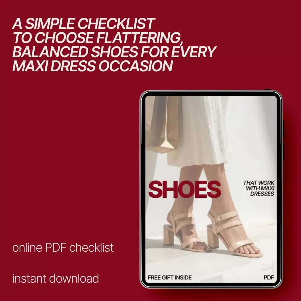Shoes That Work With Maxi Dresses | Easy Styling Checklist | What Shoes Go With Maxi Dresses Guide