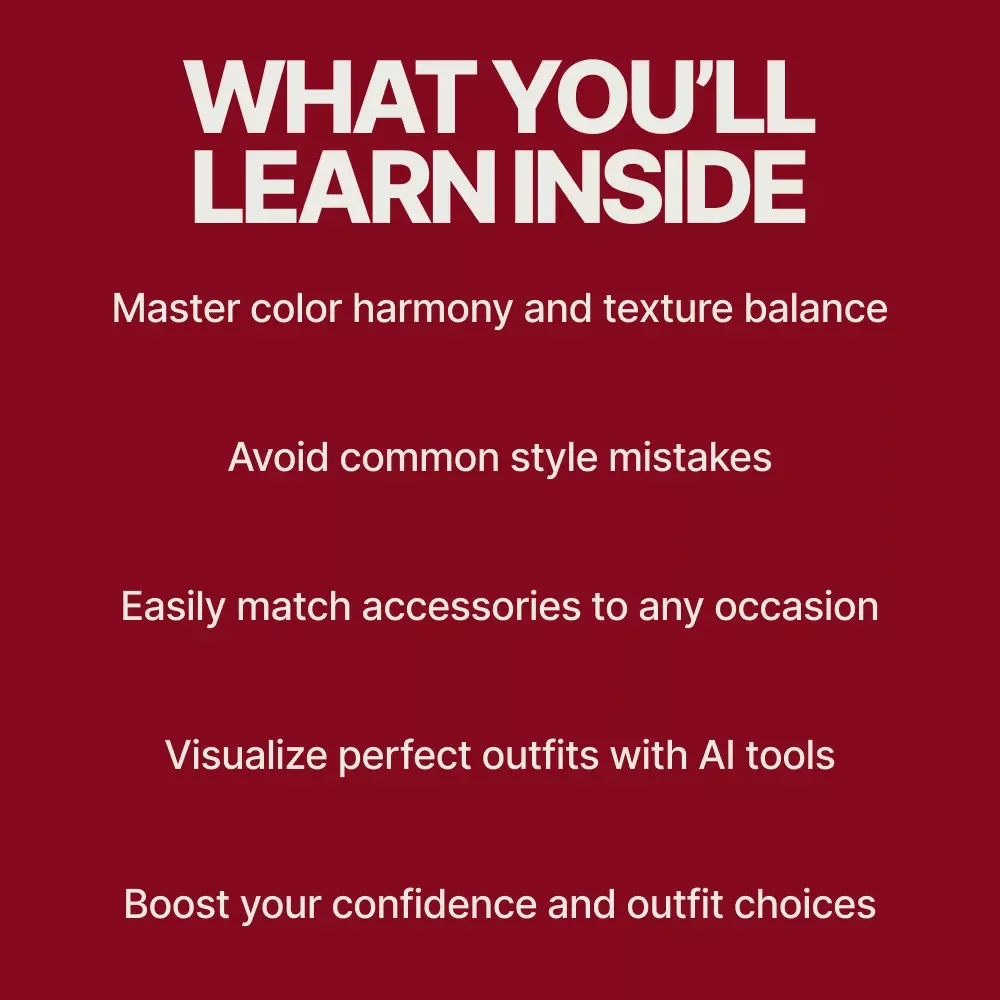 Pairing Accessories with Shoes Guide: A Step-by-Step Approach to Perfect Style Combinations