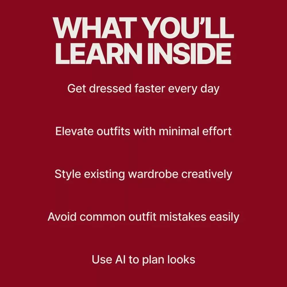 Quick Outfit Hacks for Every Day | Easy Style Guide with quick outfit hacks for Busy Women, Work, Travel & Casual Looks