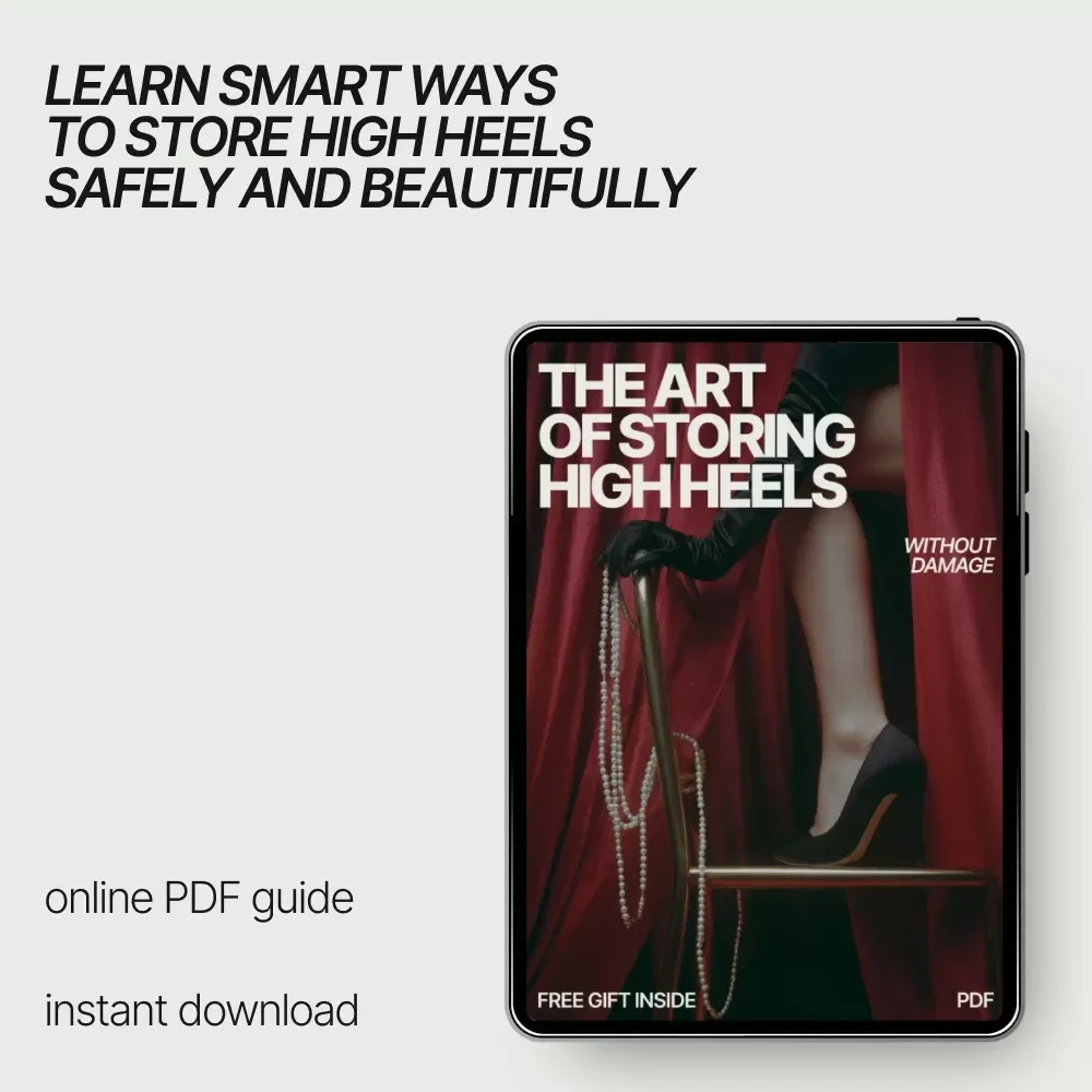 The Art of Storing High Heels Without Damage – Elegant Shoe Care Ebook | How to Store High Heels Without Damage Guide for Fashion Lovers