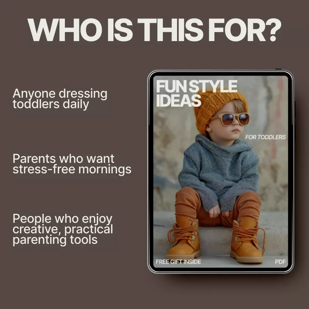 Fun Style Ideas for Toddlers – Toddler Fashion Guide eBook, Creative Outfit Planning for Parents, Digital Download