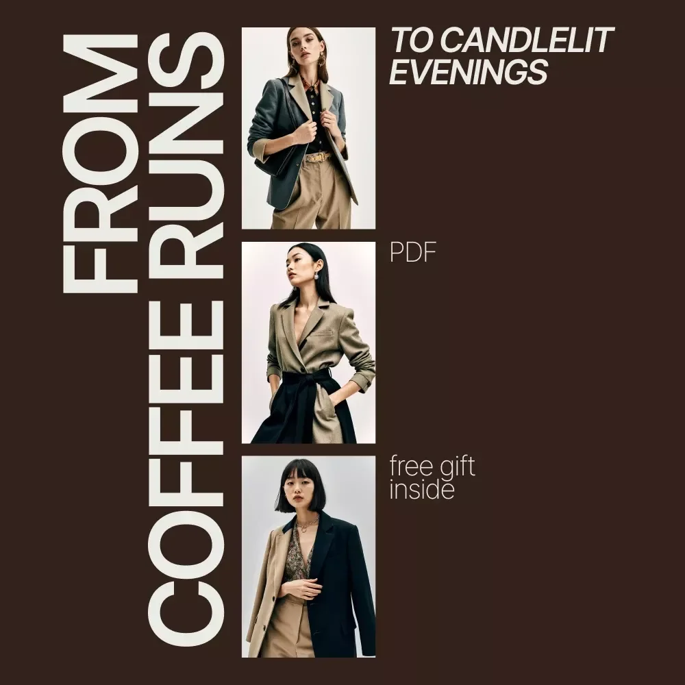 From Coffee Runs to Candlelit Evenings – A Day-to-Night Style Guide | How to Transition Outfits from Day to Night