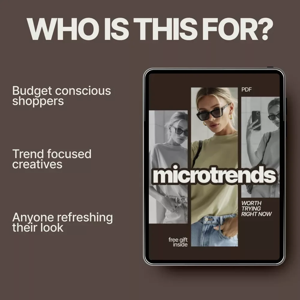 Microtrends Worth Trying Right Now – A Style Guide for Anyone Wondering what fashion microtrends to try this season