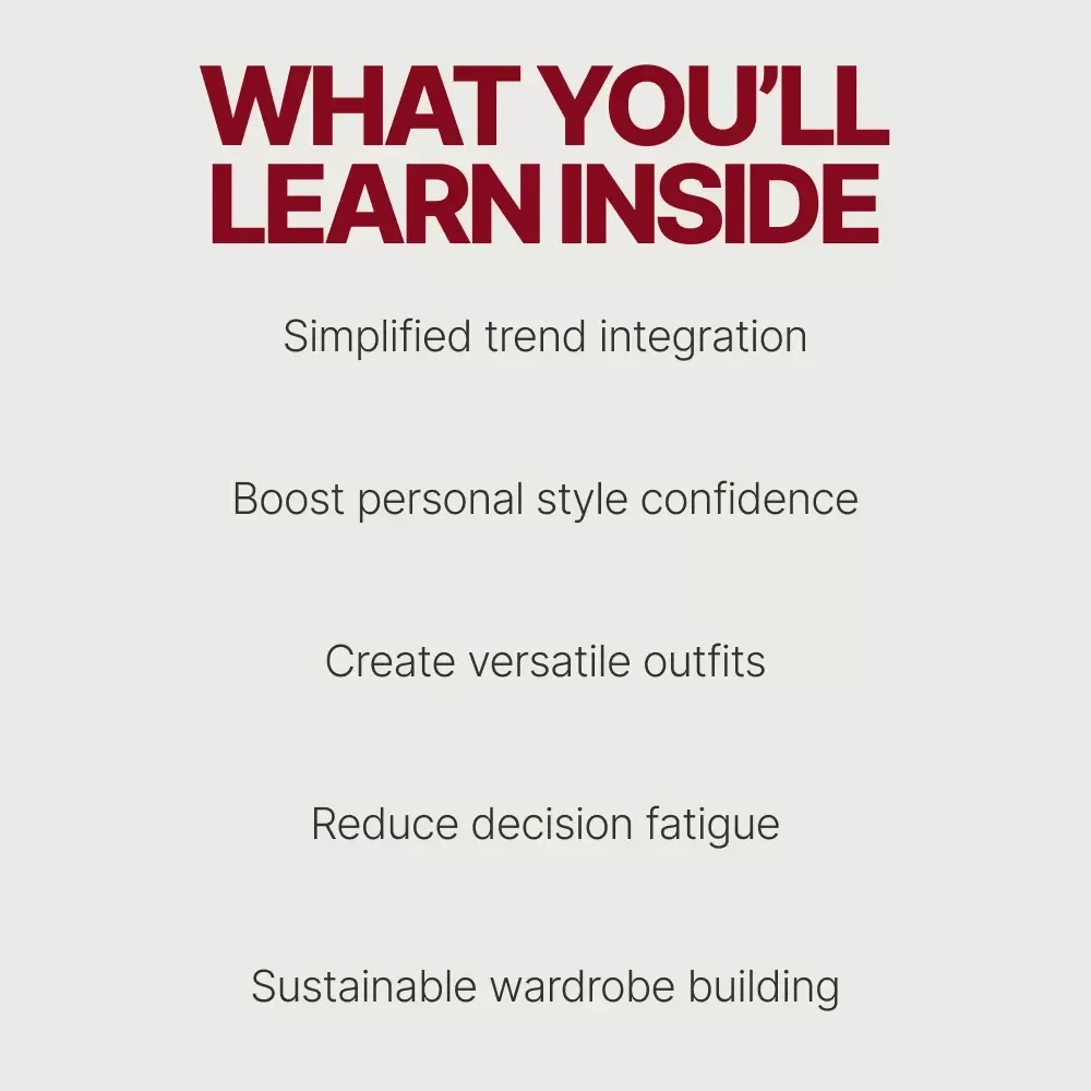 Mixing Trends With Timeless Basics: A Guide to Blending Trend Pieces with Essentials for Effortless Style