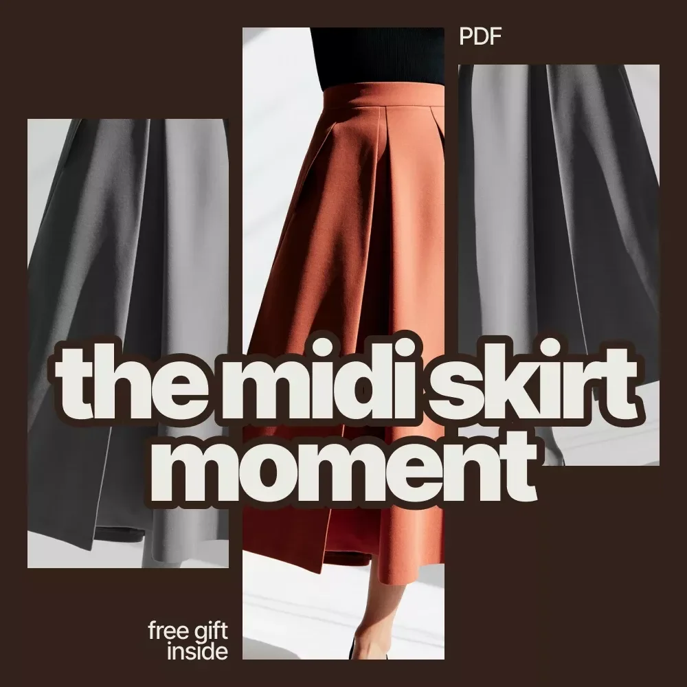 The Midi Skirt Moment | A Complete Guide on How to Style Midi Skirts for Every Body & Lifestyle