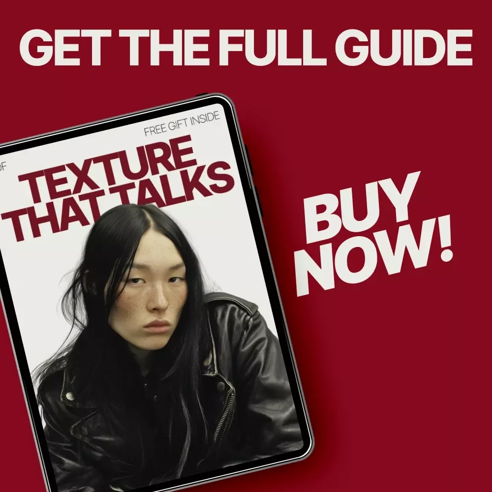 Texture That Talks: A Style Guide on How to Make Outfit Textures Pop | Fashion Texture Styling eBook | Layering, Fabric Contrast & Visual Balance