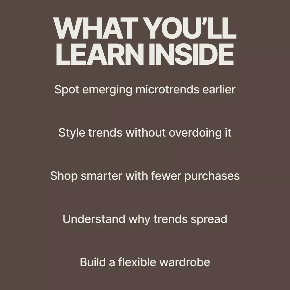 Microtrends Worth Trying Right Now – A Style Guide for Anyone Wondering what fashion microtrends to try this season