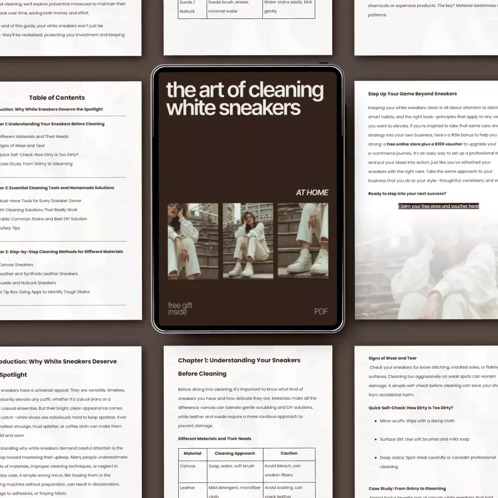The Art of Cleaning White Sneakers at Home – Complete Guide on How to Clean White Sneakers at Home, DIY Sneaker Care, Easy At-Home Shoe Cleaning