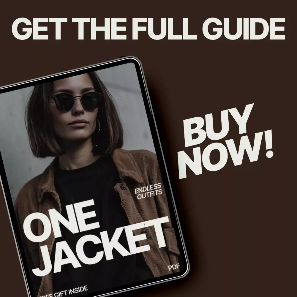 One Jacket Endless Outfits – A Versatile Style Guide Showing How to Style One Jacket Different Ways for Everyday, Work & More